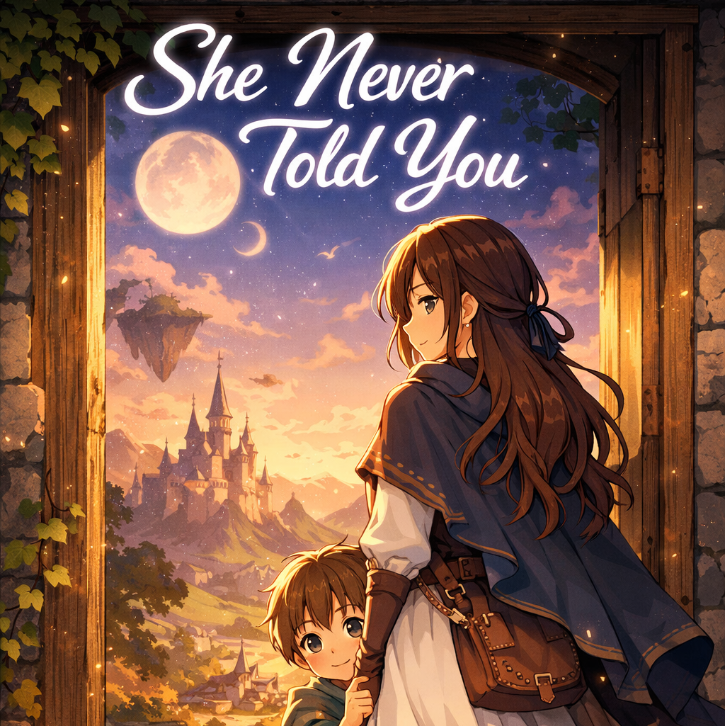 Cover art for She never told you, a fantasy scenario on AI Dungeon