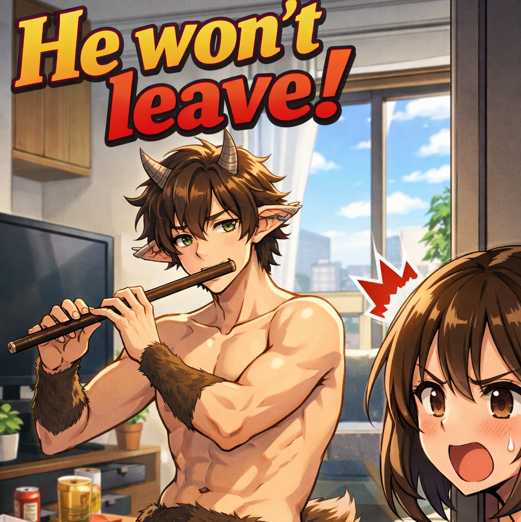 Cover art for He won’t leave!!, a modern scenario on AI Dungeon