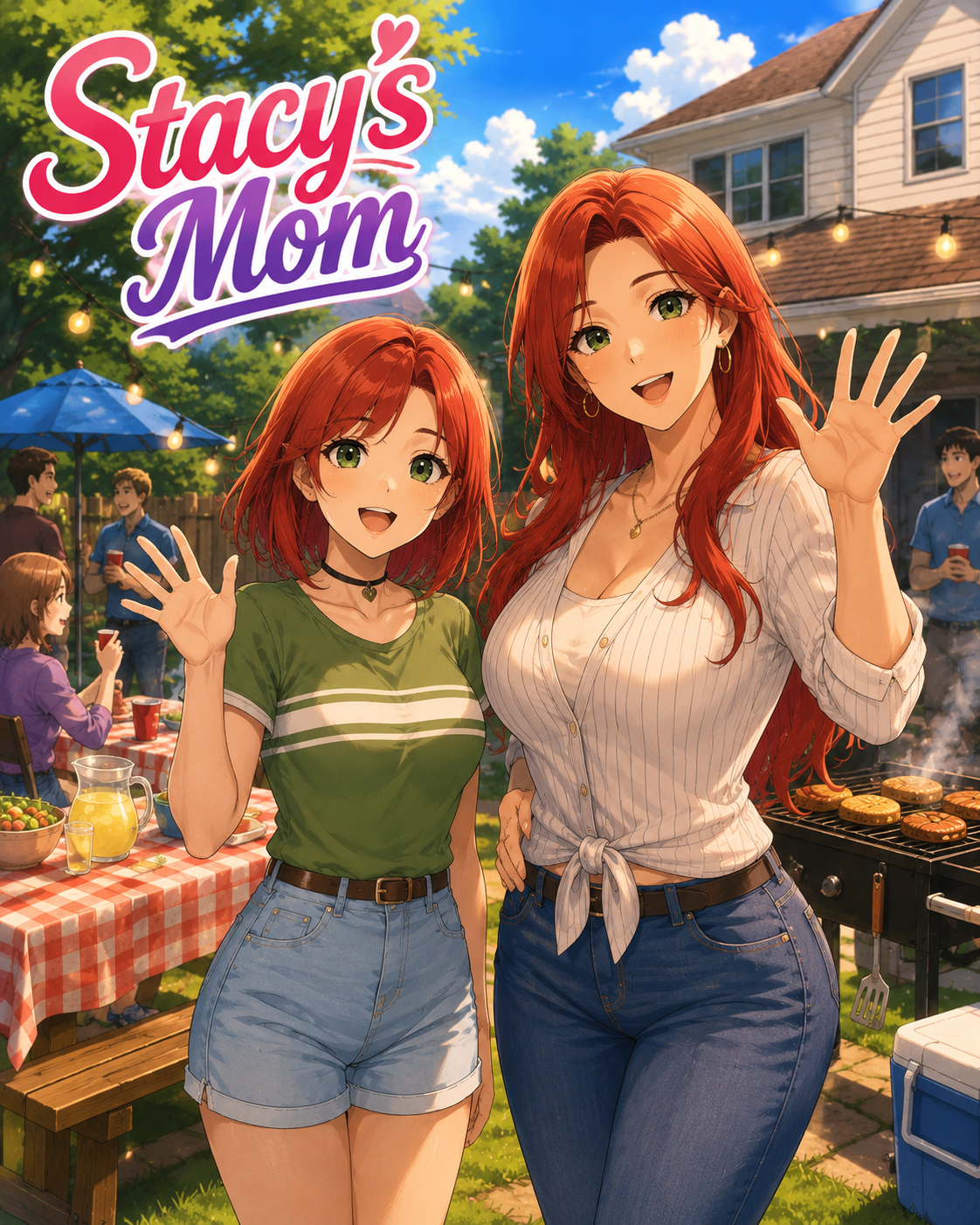 Cover art for ❤️Stacy’s Mom❤️, a romance scenario on AI Dungeon