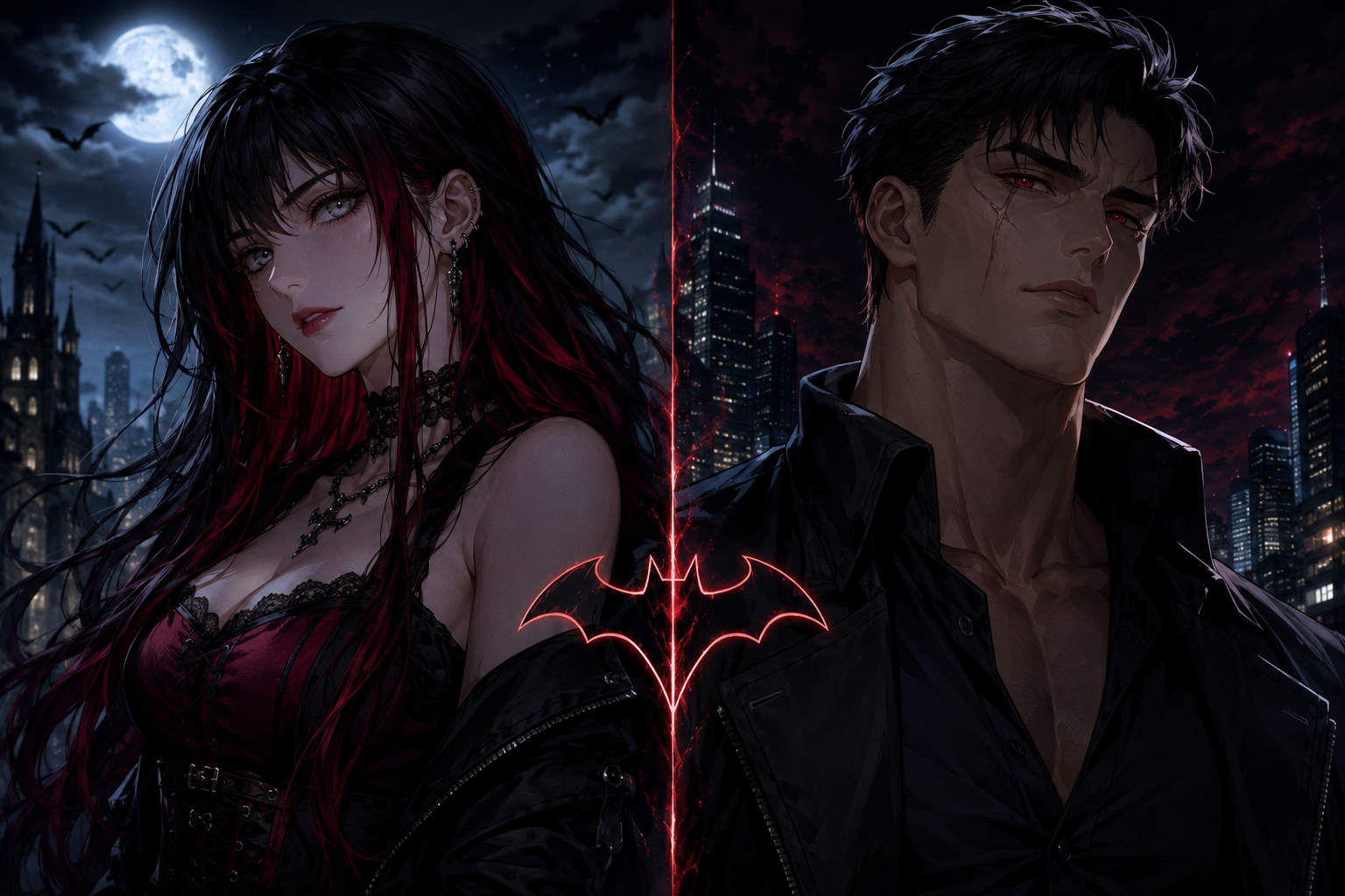 Cover art for Fates Ties, a romance scenario on AI Dungeon