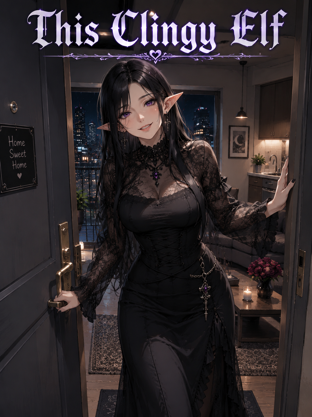 Cover art for This Clingy Elf, a romance scenario on AI Dungeon