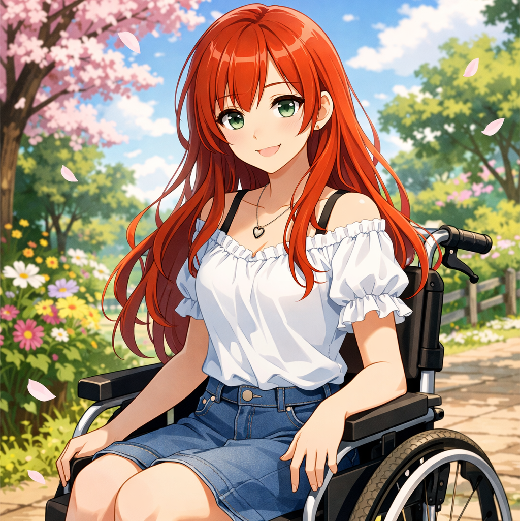 Cover art for She rolled on in to my life, a romance scenario on AI Dungeon