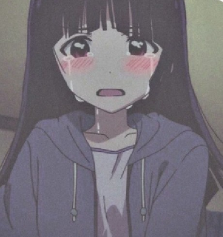 Cover art for "No, Im not okay!"..."I wouldn't expect a jerk like you to notice!", a sad scenario on AI Dungeon