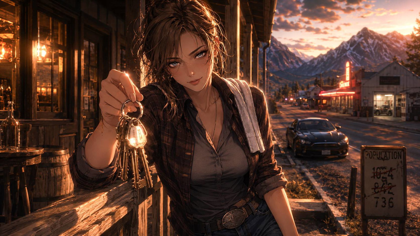 Cover art for I Own This Town, a home scenario on AI Dungeon