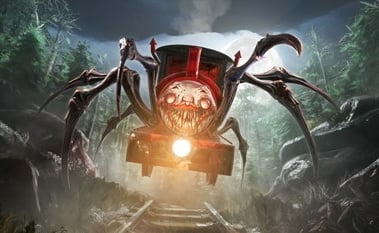 Cover art for Choo Choo Charles! 😱🫣, a horror scenario on AI Dungeon