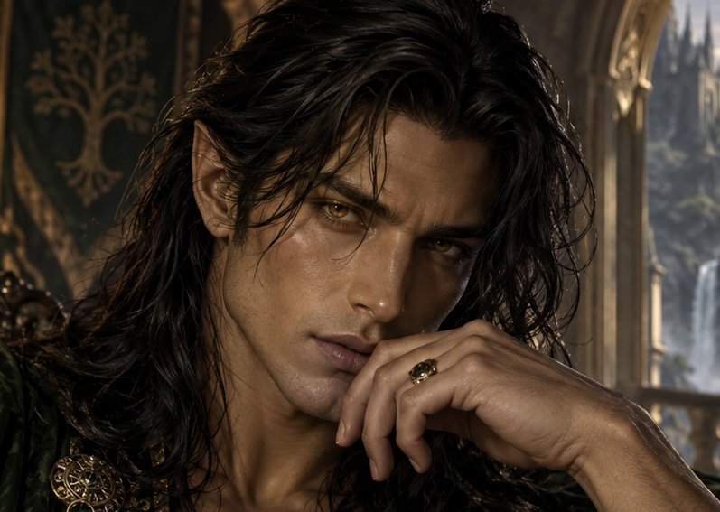 Cover art for The Magic Born, a fantasy scenario on AI Dungeon