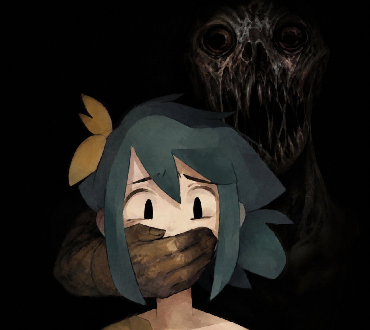 Cover art for Cartoon Madness!, a horror scenario on AI Dungeon