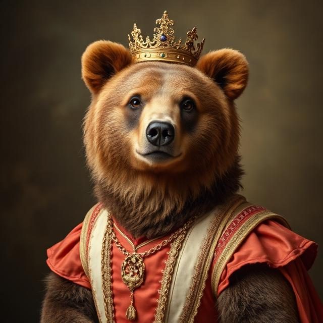 Cover art for The bear princess on AI Dungeon