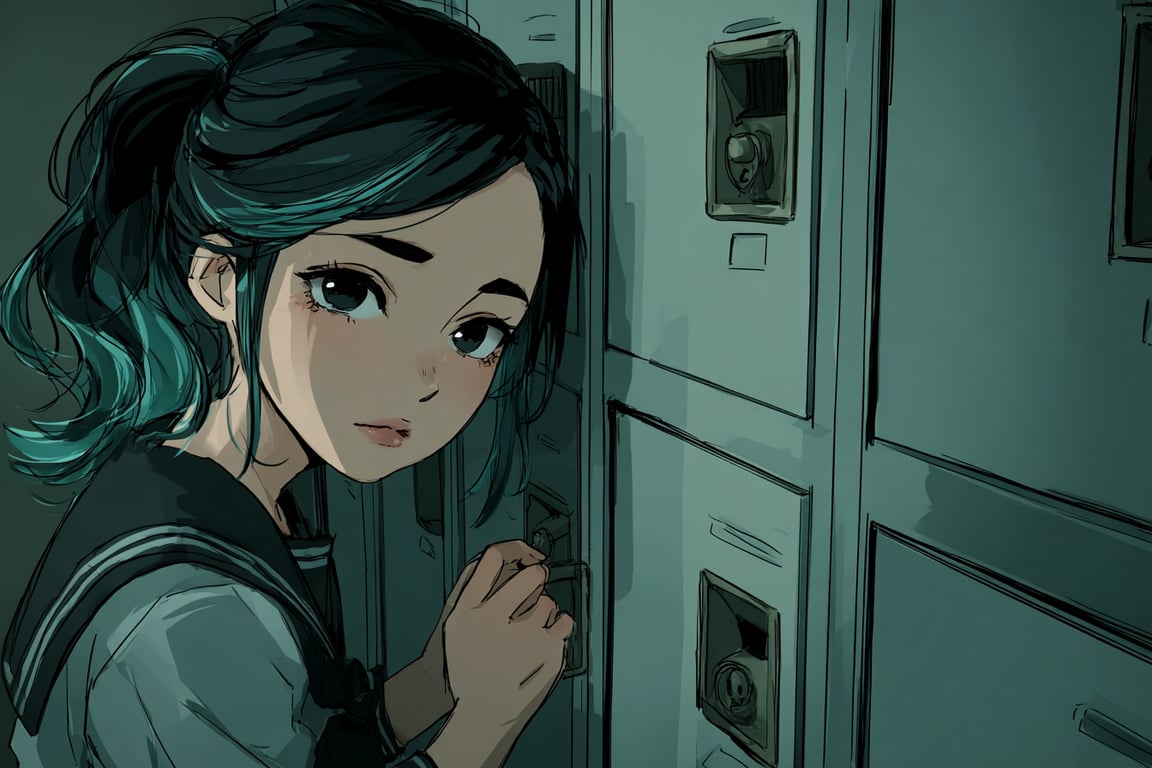 Cover art for Stuck Locker - Auto Cards, a slice of life scenario on AI Dungeon