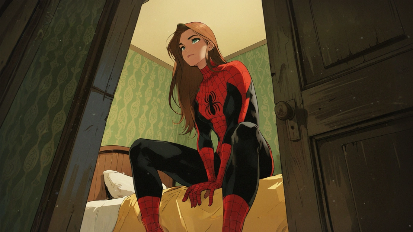 Cover art for Spider-Girl 🕷, a spider girl scenario on AI Dungeon
