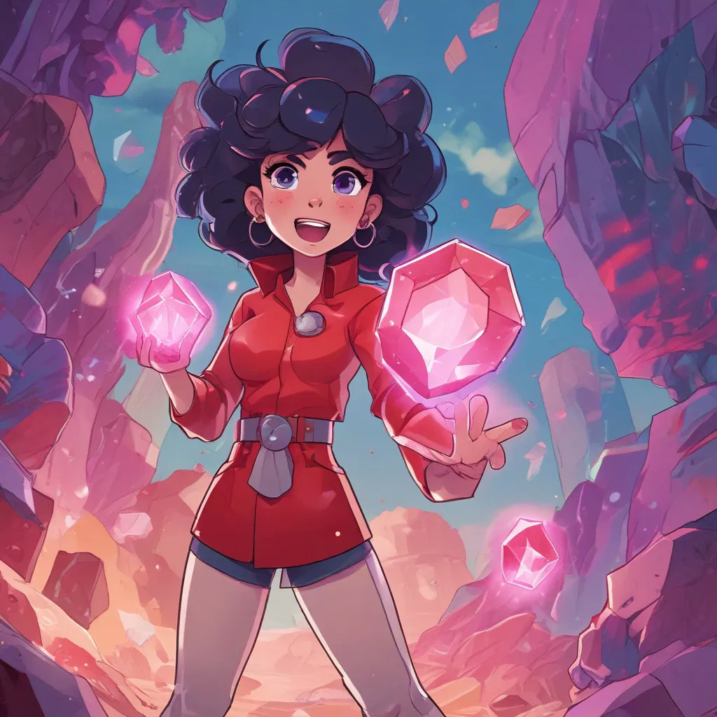 Cover art for Steven Universe Future: Red Diamond, a steven universe scenario on AI Dungeon