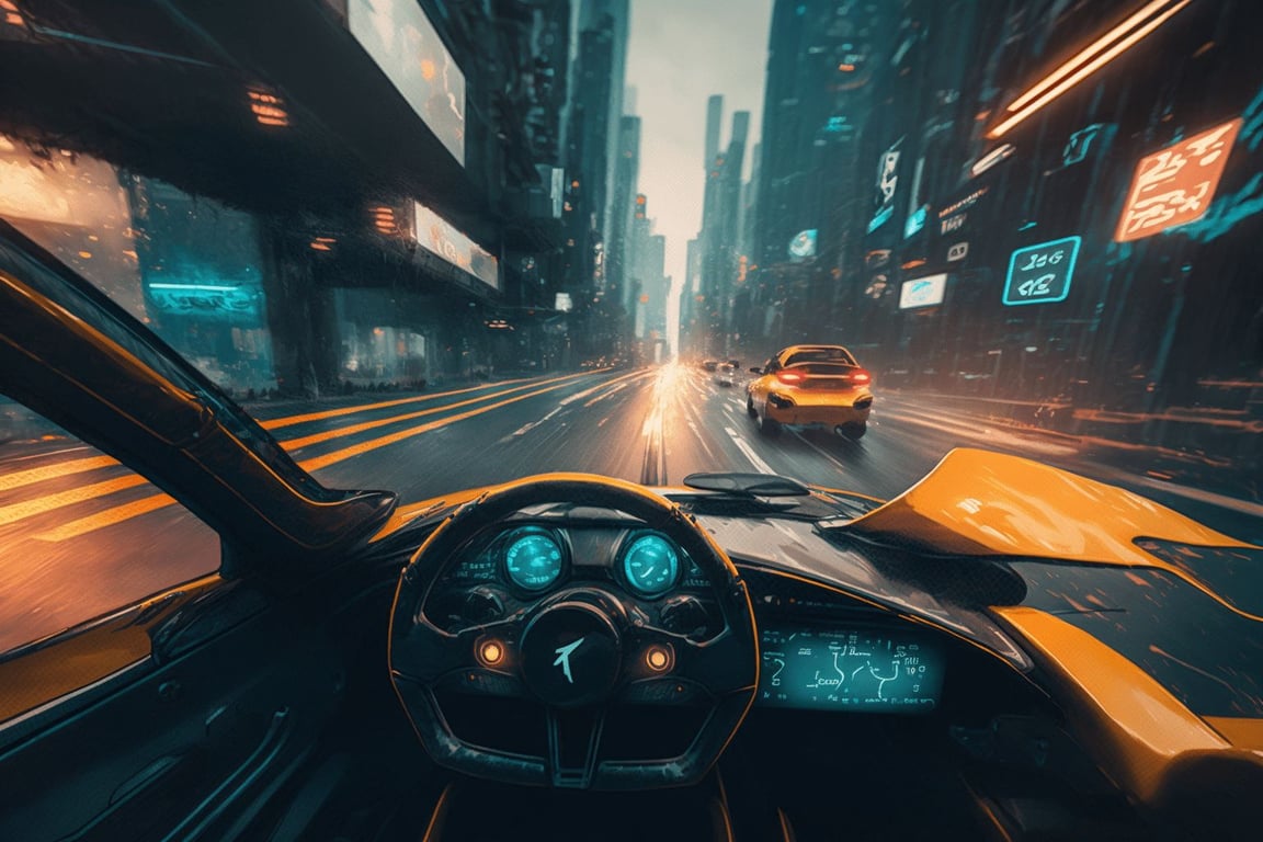 Cover art for Neo Paradise, a cyberpunk scenario on AI Dungeon