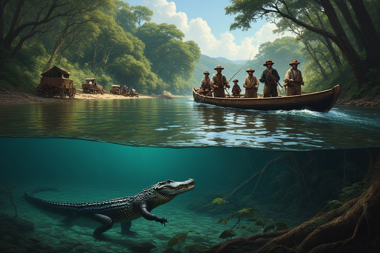 Cover art for Mato Grosso Trail, a historical scenario on AI Dungeon