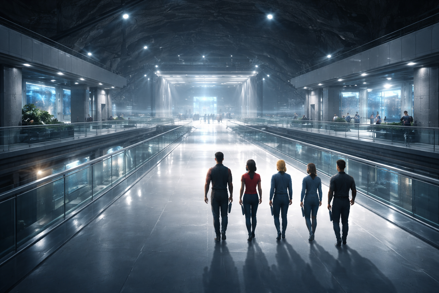 Cover art for Axiom: Experiment 86, a research scenario on AI Dungeon