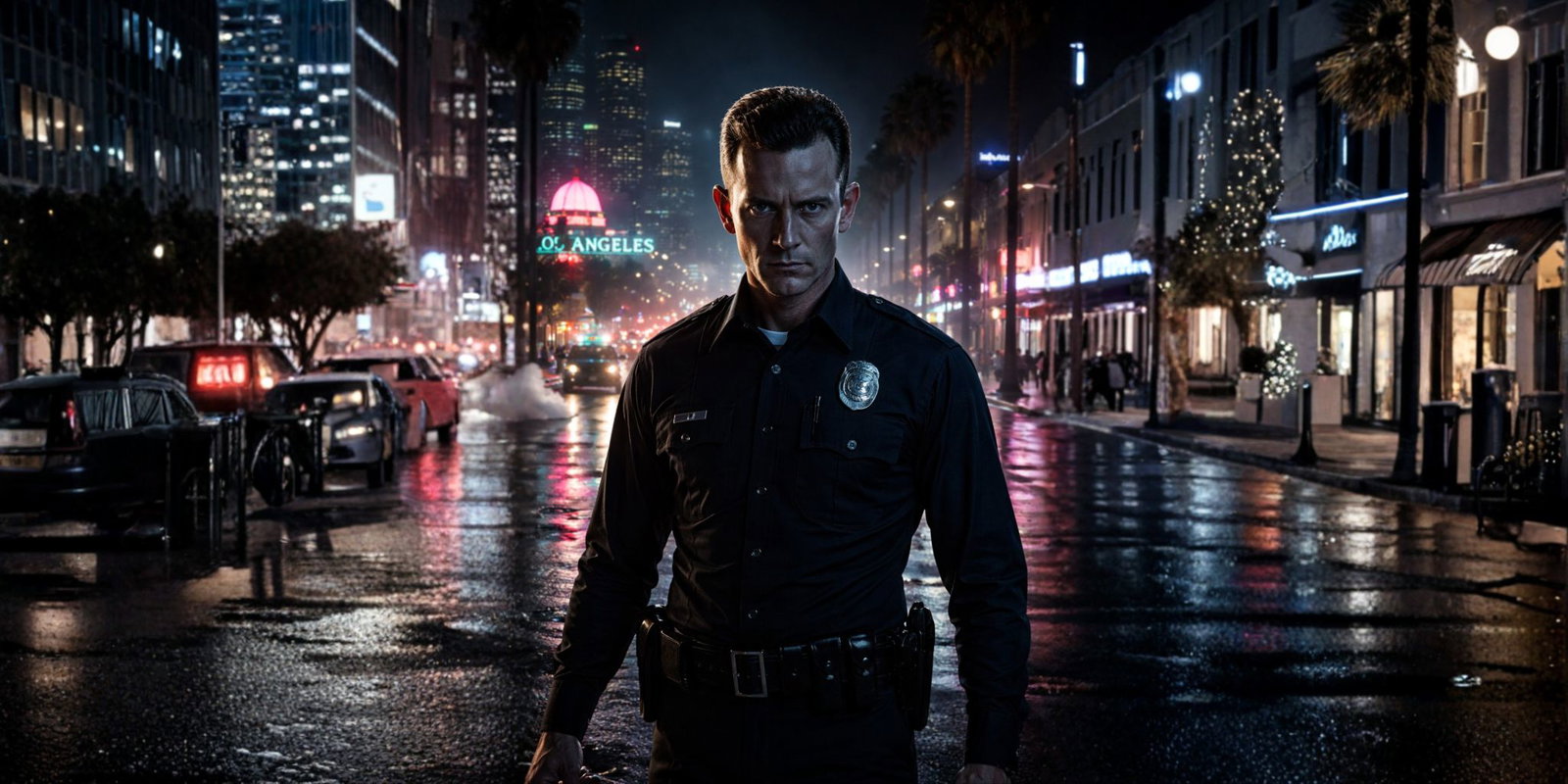 Cover art for TERMINATOR: DEVASTATION, a terminator scenario on AI Dungeon