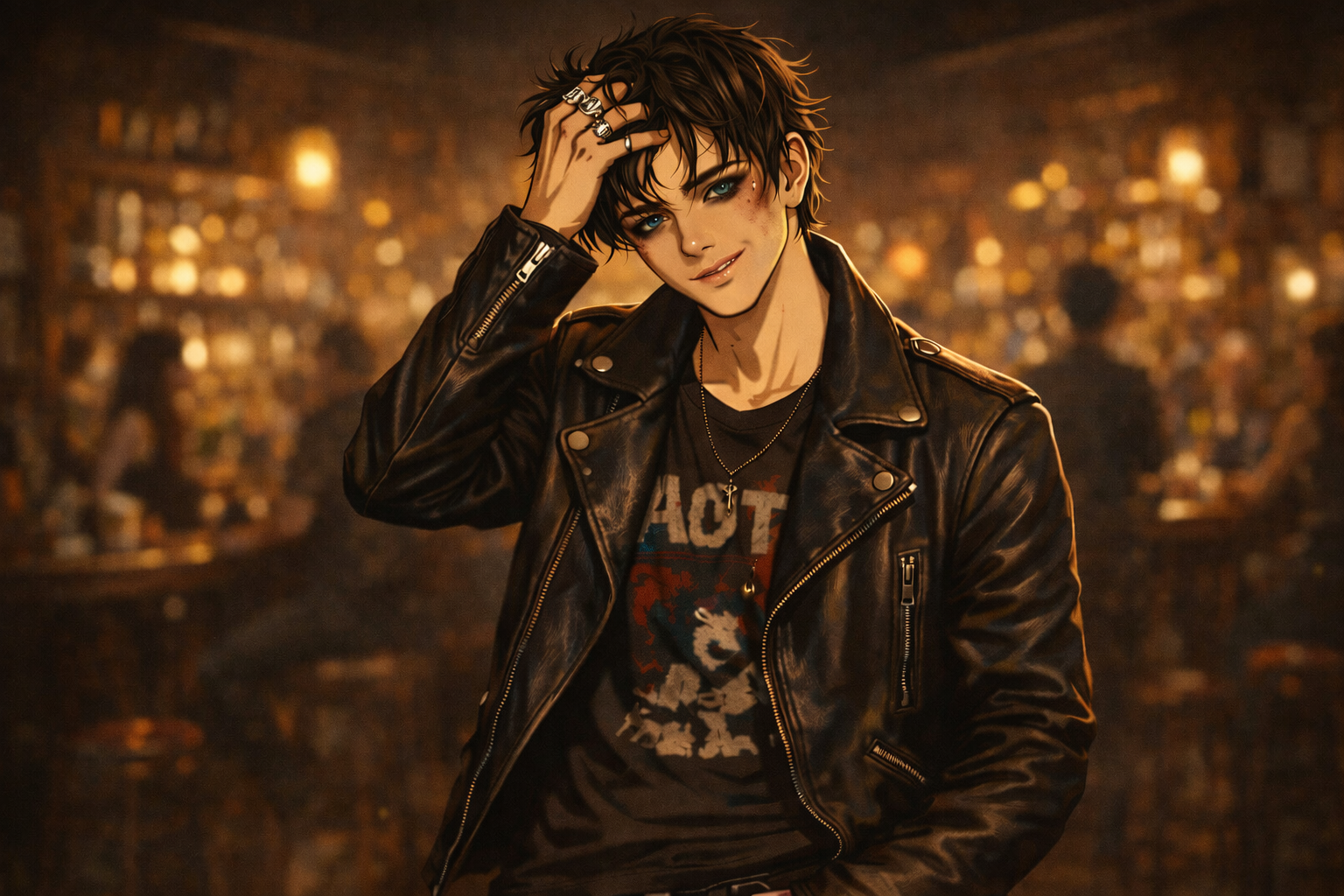 Cover art for Oh yeah, I can fix them, a romance scenario on AI Dungeon