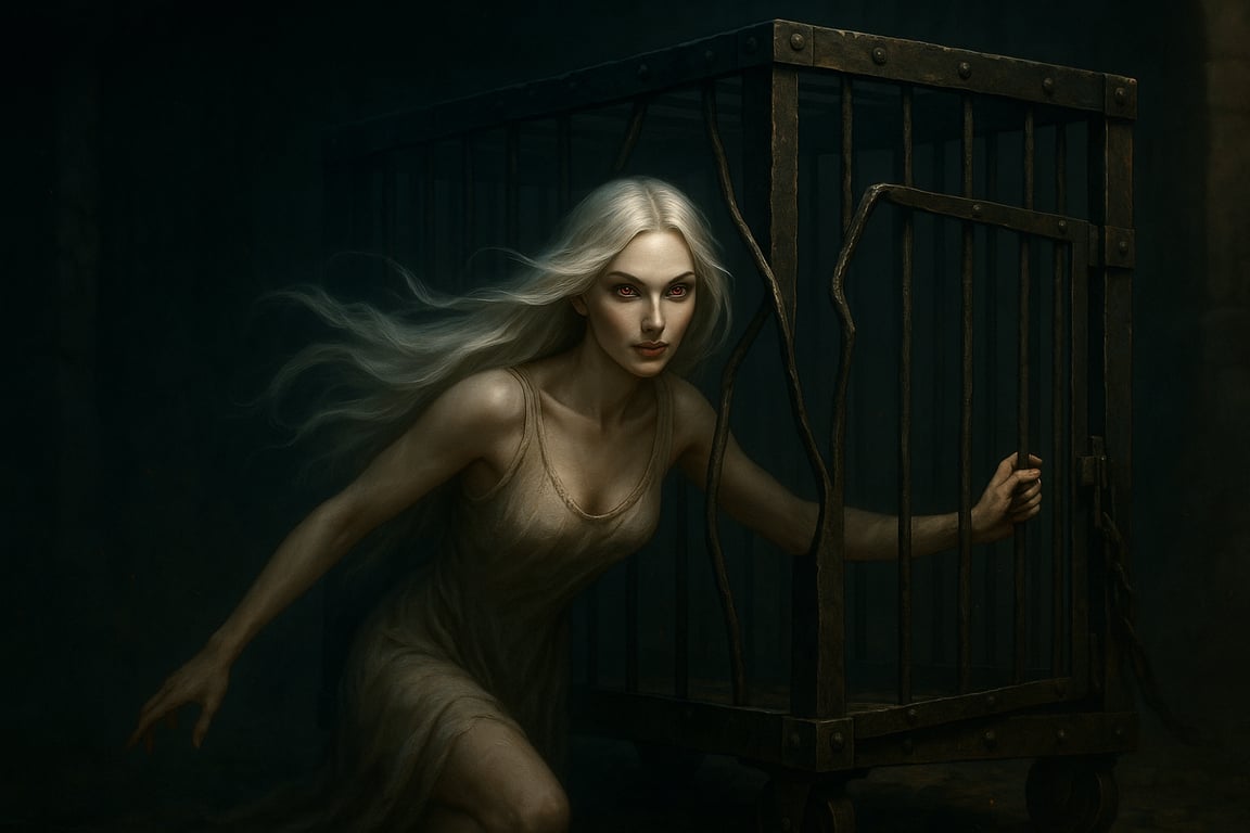 Cover art for Dhampir, a vampire scenario on AI Dungeon