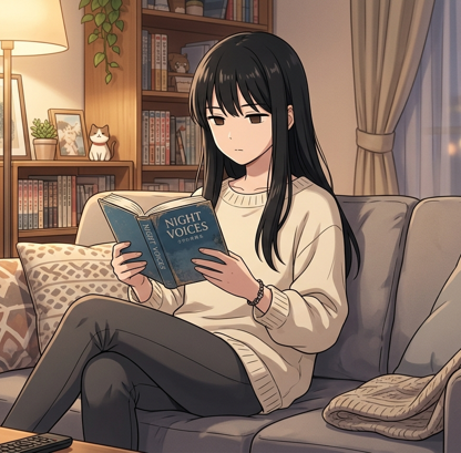 Cover art for Emotionless Nights, an autocards scenario on AI Dungeon