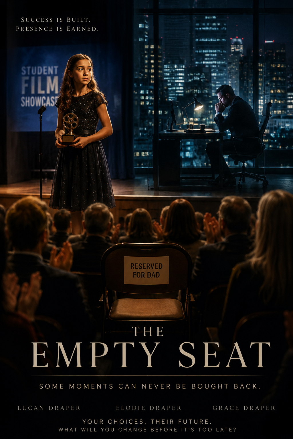 Cover art for The Empty Seat ⭐, a family scenario on AI Dungeon
