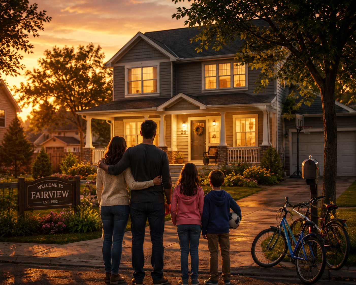 Cover art for Life in Fairview , a family scenario on AI Dungeon