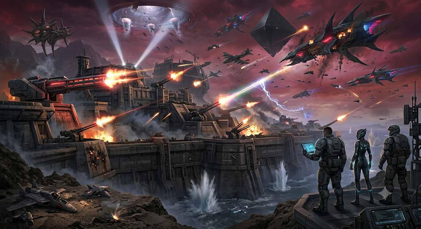 Cover art for One Last Standing, a scifi scenario on AI Dungeon