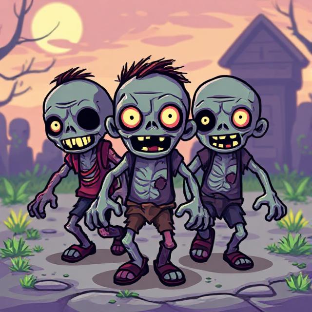 Cover art for Zombie apocalypse, a horror scenario on AI Dungeon