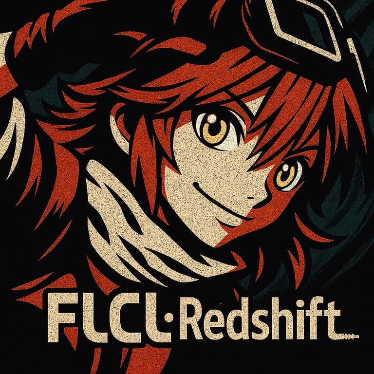 Cover art for FLCL: Redshift 🎸, a flcl scenario on AI Dungeon