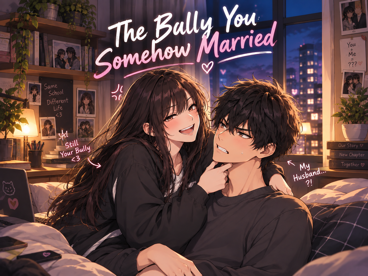 Cover art for Married to My bully, a romance scenario on AI Dungeon