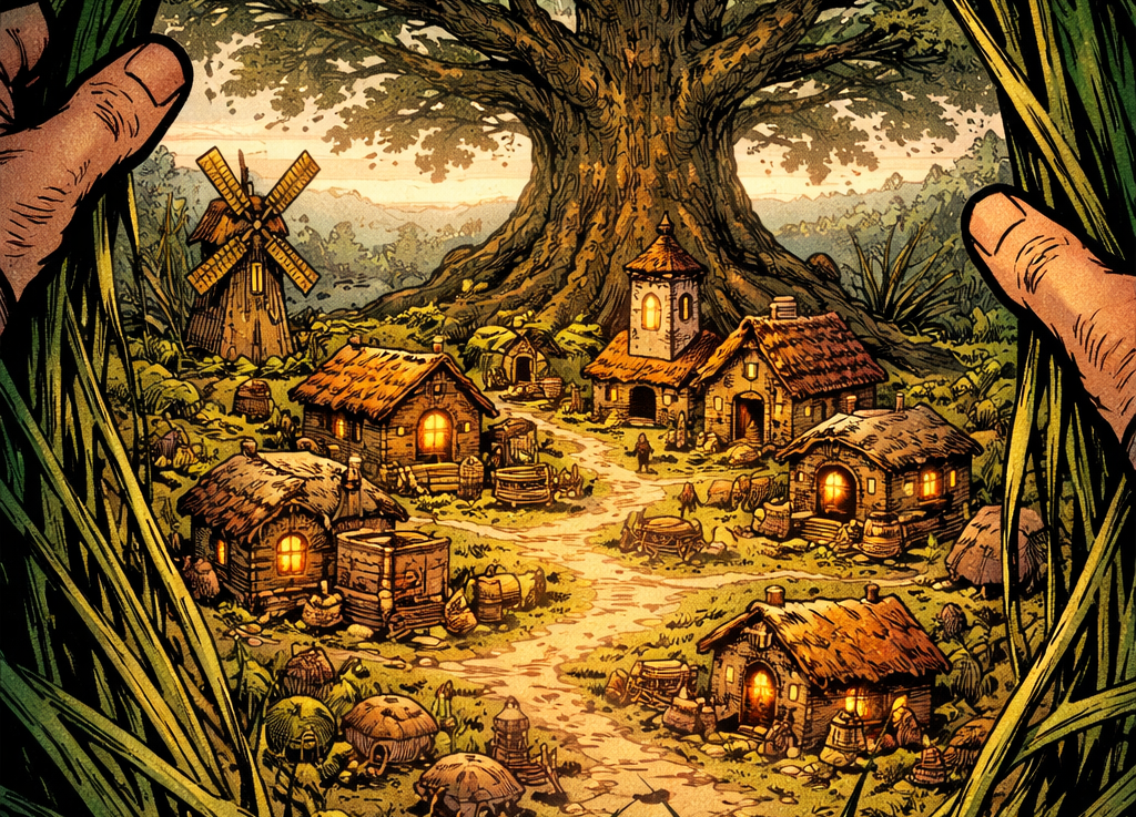 Cover art for The Garde, a sandbox scenario on AI Dungeon