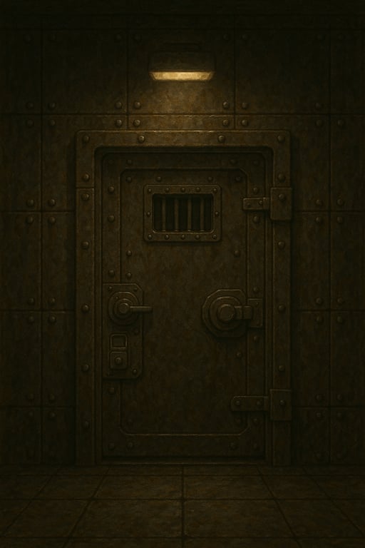 Cover art for The Bargain Cell - 40K, a warhammer 40 k scenario on AI Dungeon