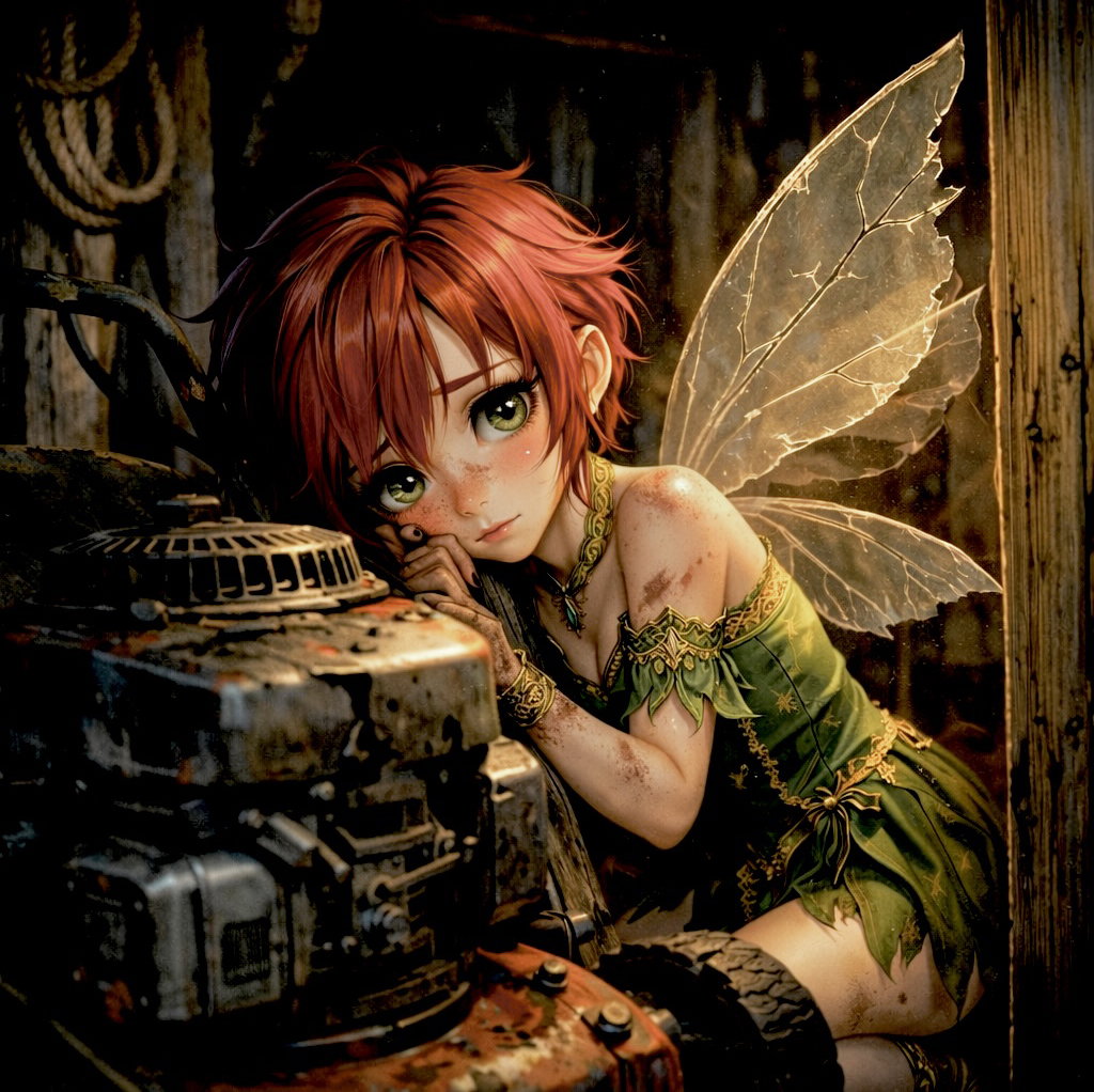 Cover art for Broken Wings and Dark Dreams, a fairytale scenario on AI Dungeon