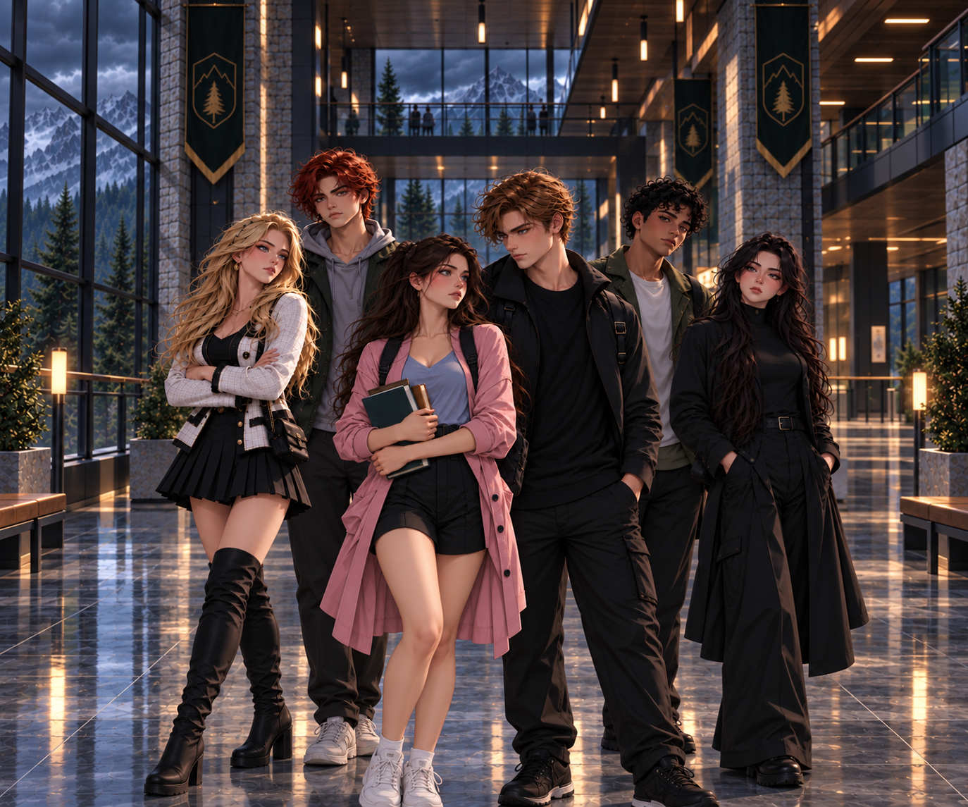 Cover art for Dangerous by Design, a supernatural scenario on AI Dungeon