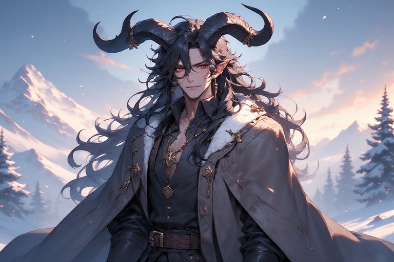 Cover art for Arranged to Krampus, a krampus scenario on AI Dungeon