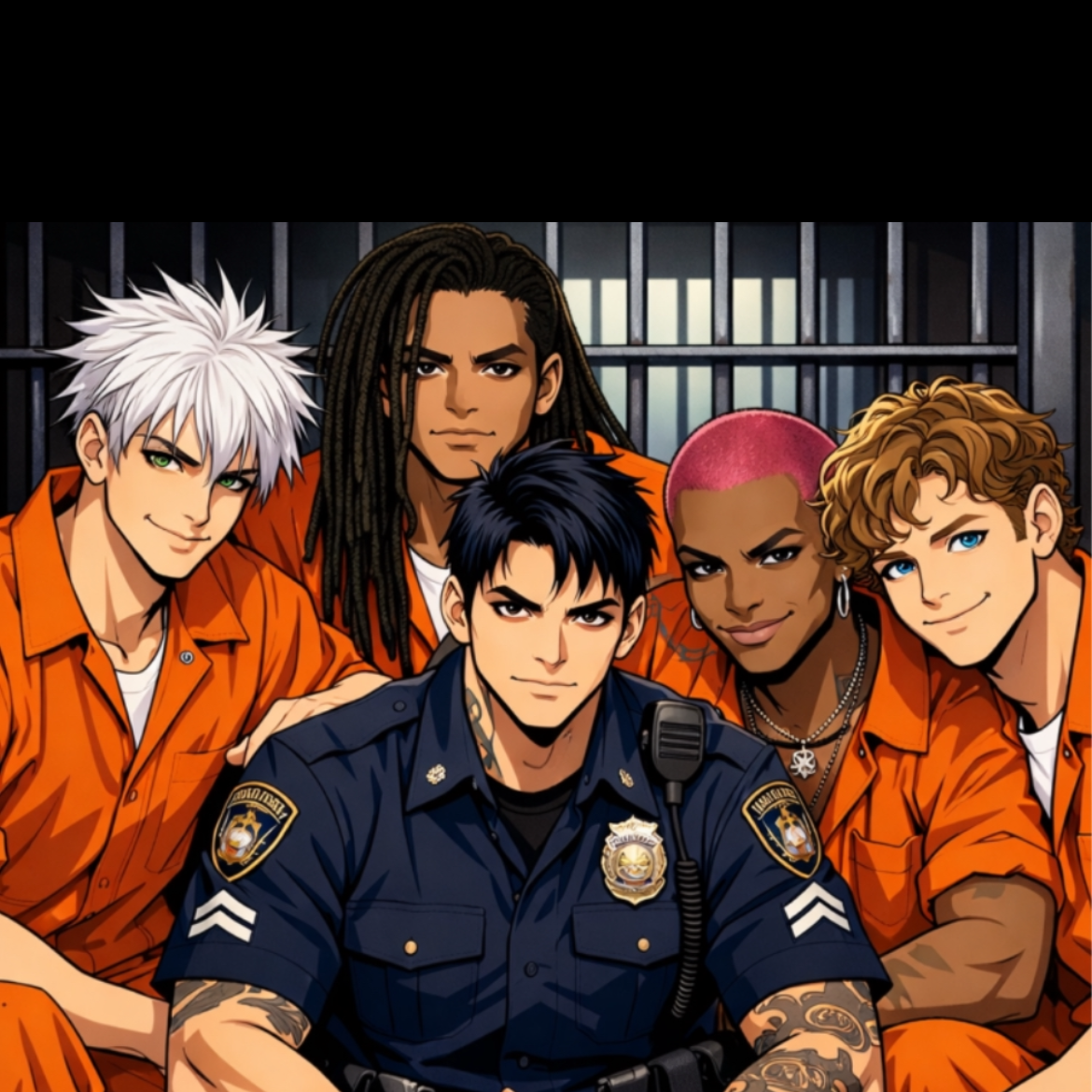 Cover art for Off to Prison, a prison scenario on AI Dungeon