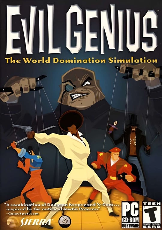 Cover art for Evil Genius RPG!, an evil genius scenario on AI Dungeon