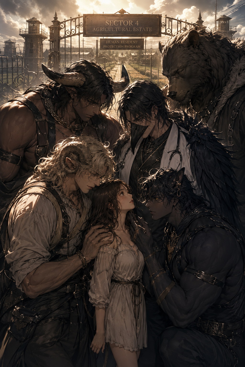 Cover art for Sector 4, a fantasy scenario on AI Dungeon