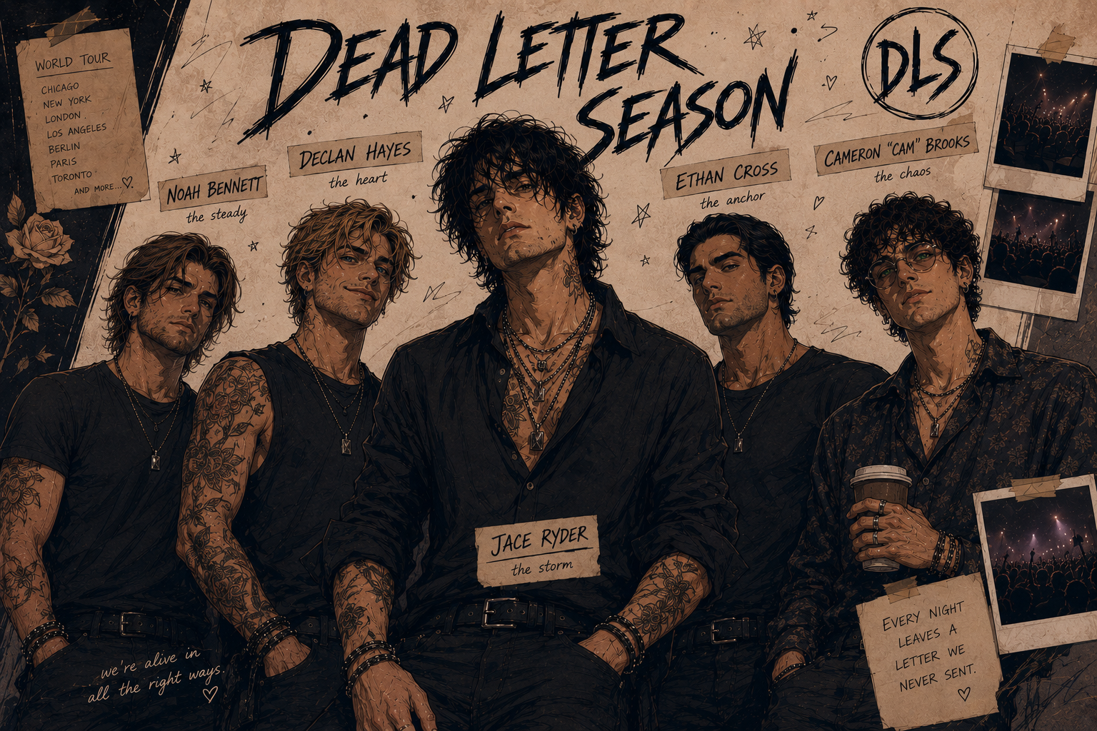 Cover art for Dead Letter Season - Customizable, a rockstar scenario on AI Dungeon