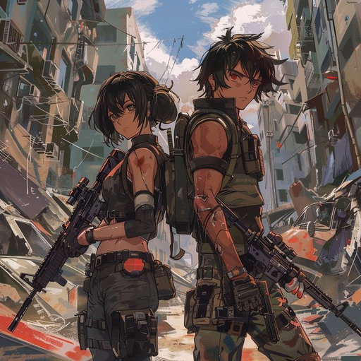 Cover art for Rough Ryders, an action scenario on AI Dungeon
