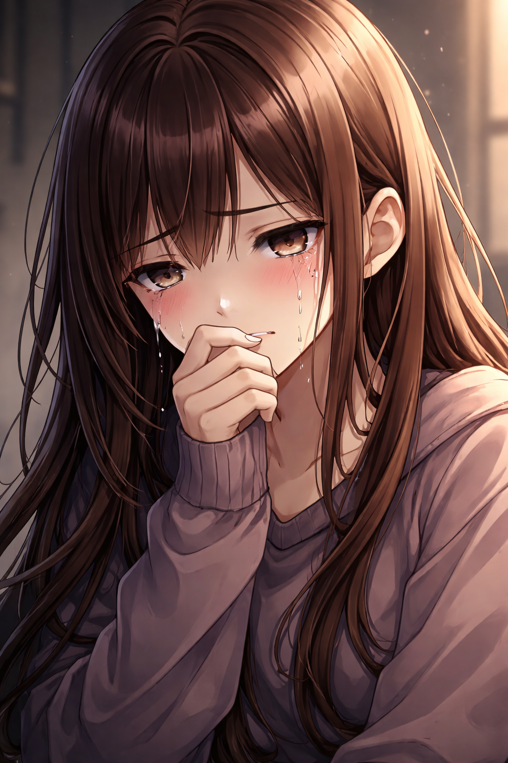 Cover art for Depressed Girlfriend, a depression scenario on AI Dungeon