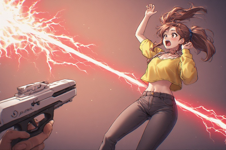Cover art for The ray gun of your (friend’s) dreams!, a raygun scenario on AI Dungeon