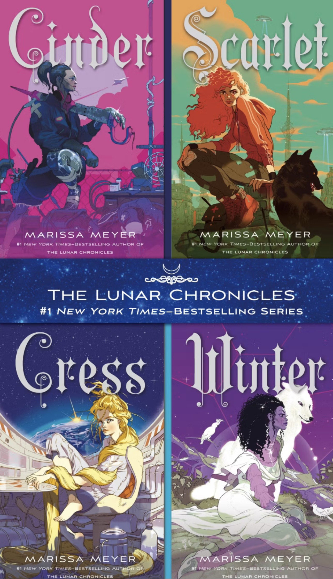 Cover art for Lunar Chronicles, a romance scenario on AI Dungeon