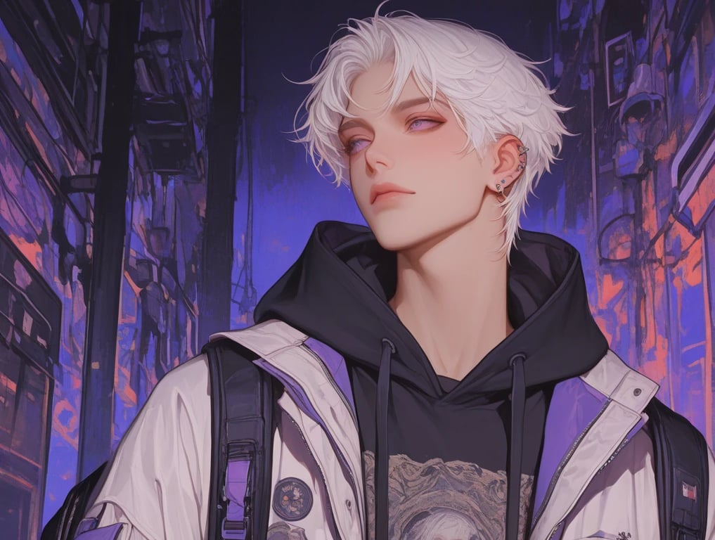 Cover art for Neon Veins, a savehusbandos scenario on AI Dungeon
