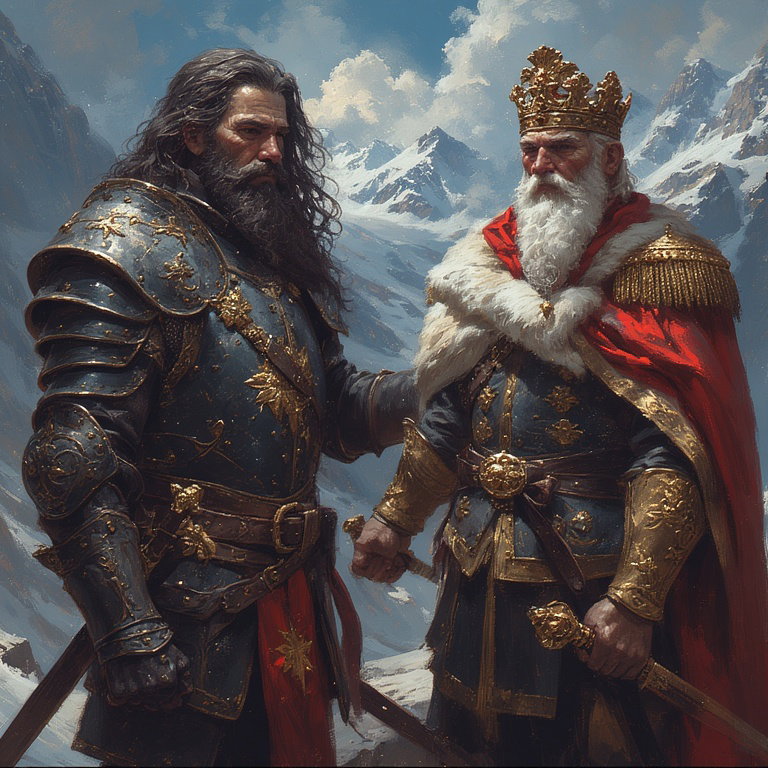 Cover art for Shadow behind the throne , a shadow scenario on AI Dungeon