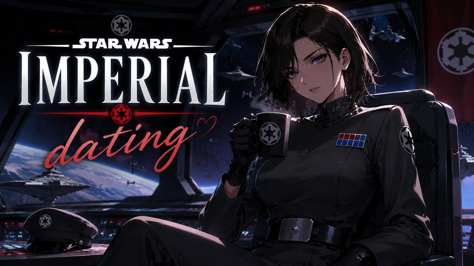 Cover art for Star Wars Imperial Dating, a star wars scenario on AI Dungeon