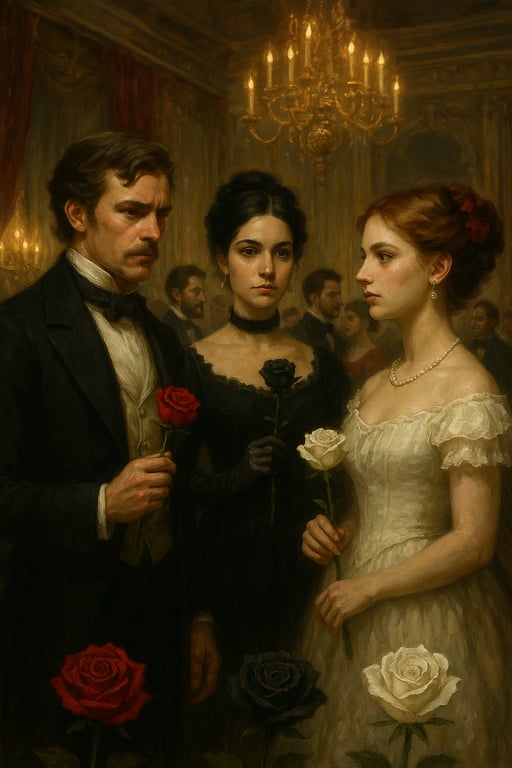 Cover art for Until Death, The Rose Blooms, a romance scenario on AI Dungeon