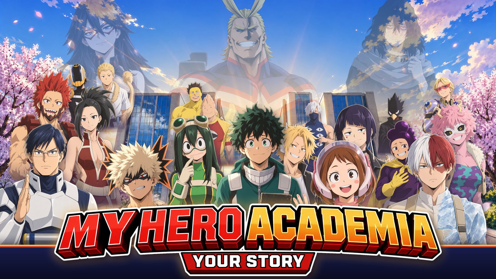 Cover art for My Hero Academia: Your Story, a my hero academia world on Voyage