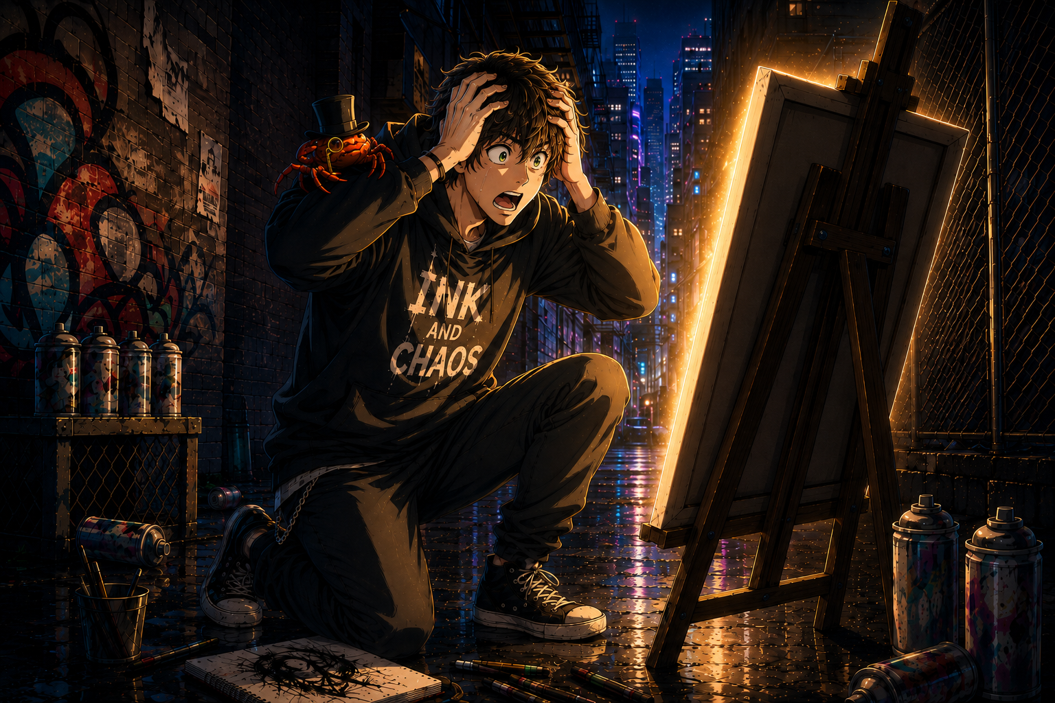 Cover art for Dsar’s Back Alley NPC Portrait Generator (Comic Book Style), a dsar mod on Voyage