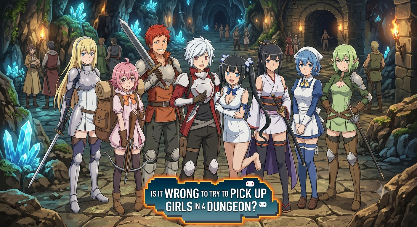 Cover art for Is It Wrong to Try to Pick Up Girls In a Dungeon? on AI Dungeon