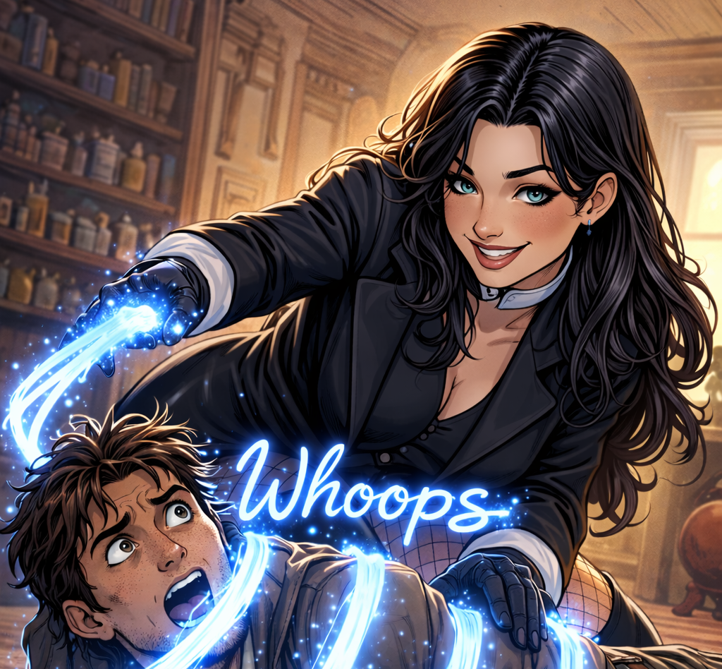 Cover art for DC: Whoops, a dc comics scenario on AI Dungeon
