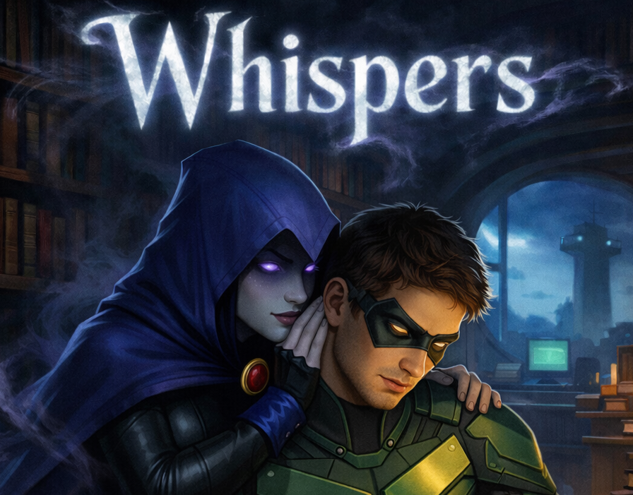 Cover art for DC: Whispers, a raven scenario on AI Dungeon